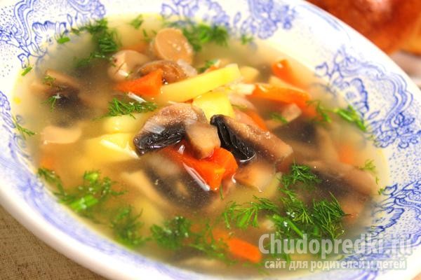 ароматный куриный суп с шампиньонами ароматный куриный суп с шампиньонами